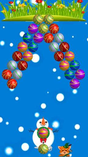 Christmas Bubble Shooter: Free Game play bubbles screenshot 3