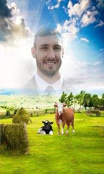 Features natural village photo frame application screenshot 7