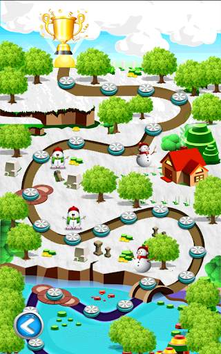 Match 3 Puzzle Christmas Games - Santa Bell Trees screenshot 5