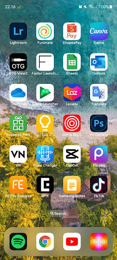 Launcher TiOS 17 Lite screenshot 2