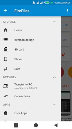 FireFiles - Your powerful Android File Manager screenshot 1