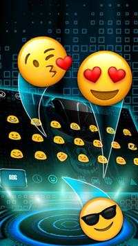 Neon Skull Technology Keyboard screenshot 3