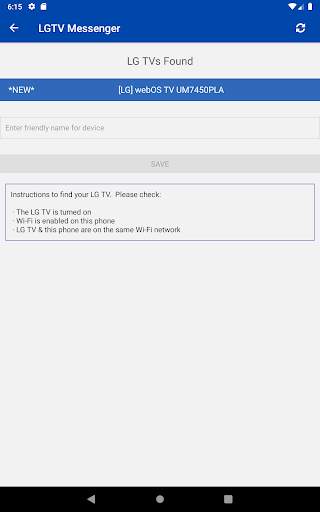 LGTV Messenger - send messages to LGTV smart TVs screenshot 4