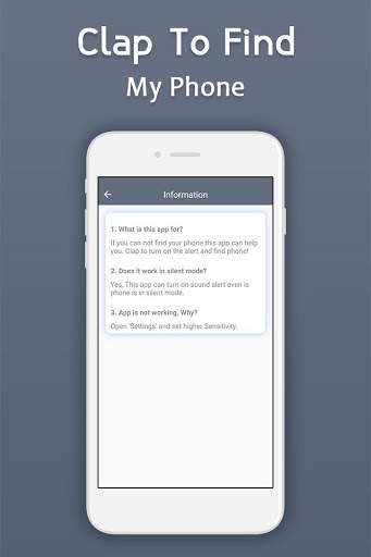 Clap to Find My Phone : Find Phone by Clap screenshot 3