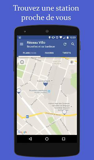 Bruxelles Villo (bikes) screenshot 1