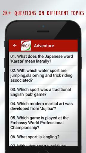 World General Knowledge - WGK screenshot 3