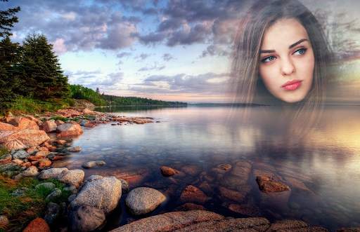Beautiful Lake Photo Frames 2 تصوير الشاشة
