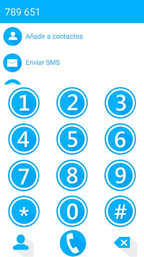 THEME MATERIAL M BLUE EXDIALER screenshot 3