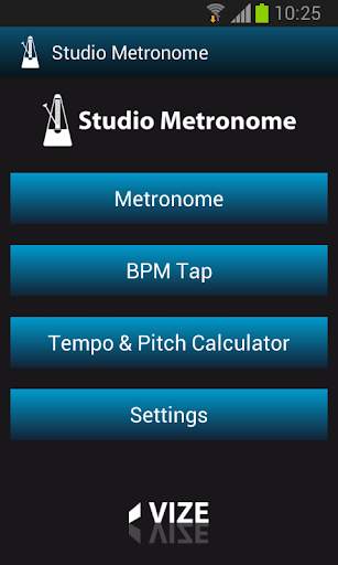 Mobile Studio Metronome Free screenshot 1