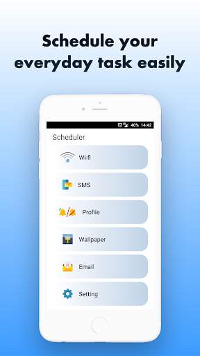 Scheduler: Schedule you daily activity screenshot 1