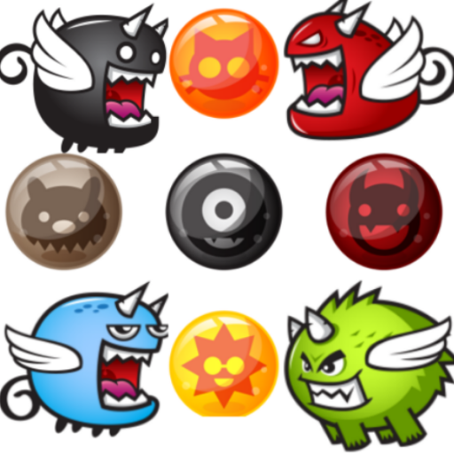 scary birds icon