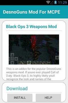 DesnoGuns Mod For MCPE screenshot 5