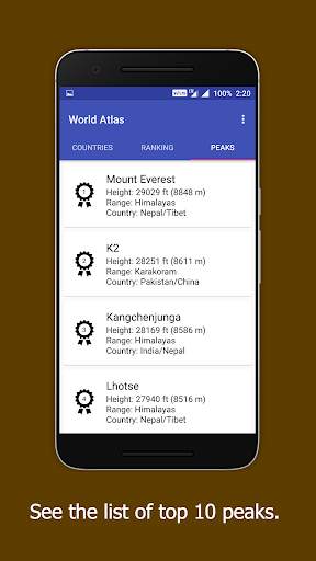 World Atlas - Country, Capital screenshot 5