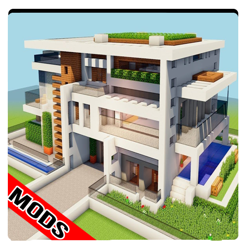 MCPE Mods - Modern House For Minecraft PE icon