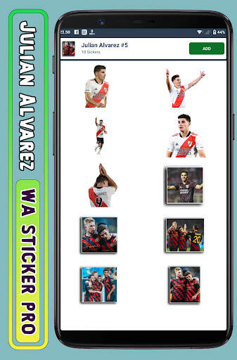 Julian Alvarez - WA Sticker screenshot 4