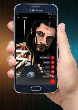 Roman Reigns Wallpaper WWE स्क्रीनशॉट 6