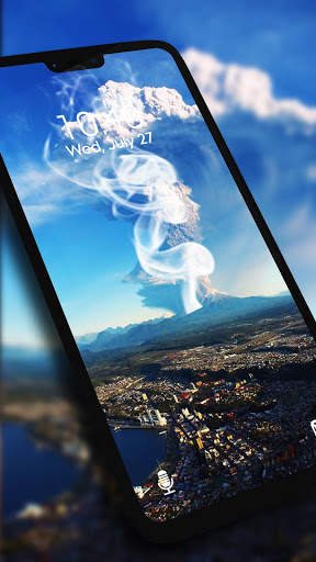 Volcanic APUS Live Wallpaper screenshot 2