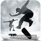 Skateboard Party PassWord Lock icon