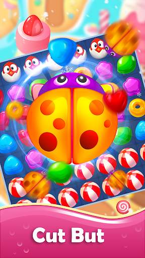 Candy Sweet Dog Puzzle Match 3 screenshot 4