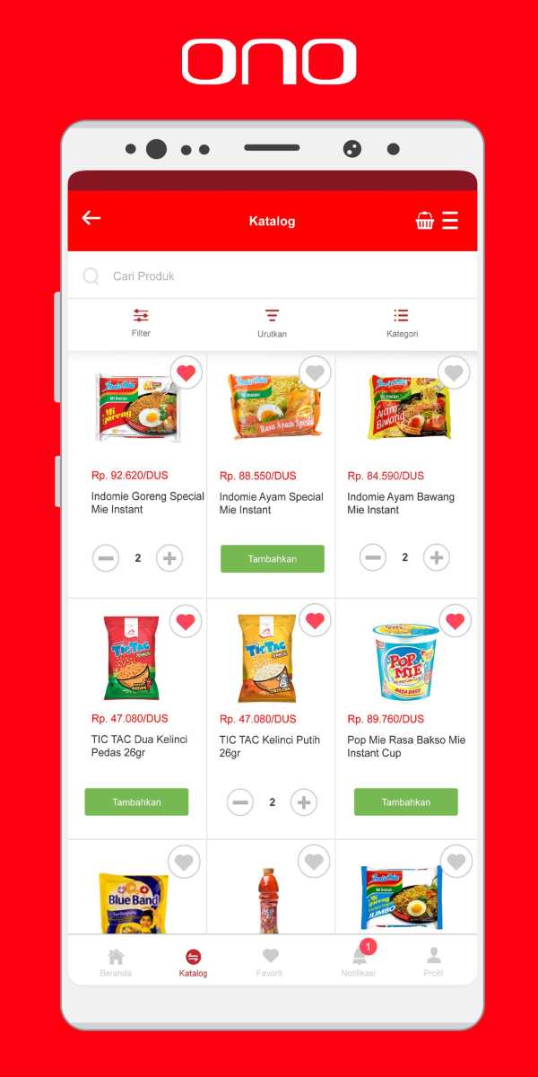 Ono Merchant App screenshot 2
