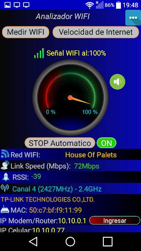 Analizador WIFI   Tools screenshot 1