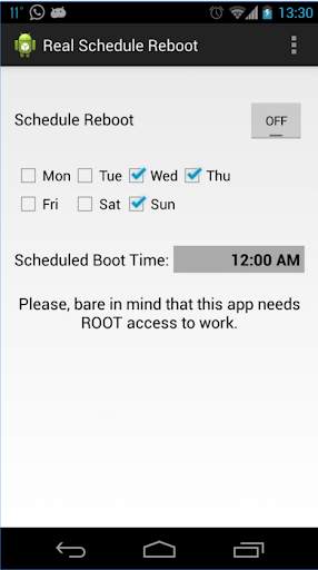 Real FAST Schedule Reboot Lite screenshot 2