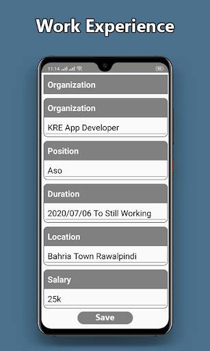 CV Maker - Resume Builder Free with PDF Templates screenshot 4