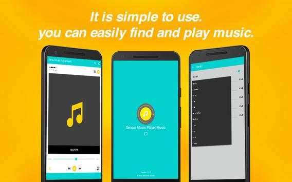 Sensor Music Player Music screenshot 1