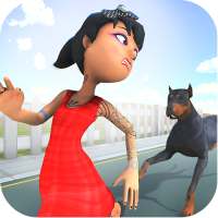 Double Trouble: Endless Robbery Free Running Game logo