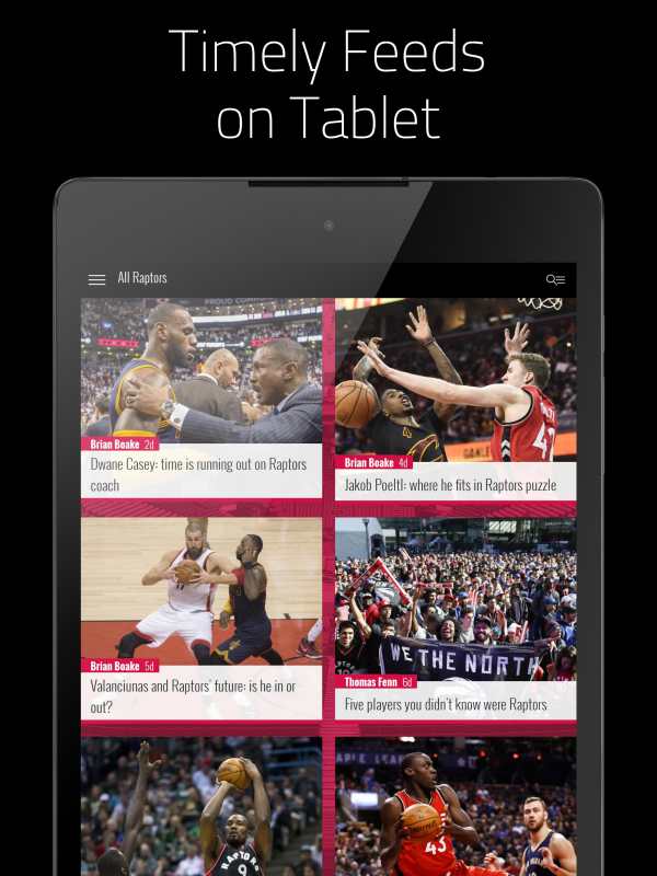 Raptors Rapture: Raptors News screenshot 4