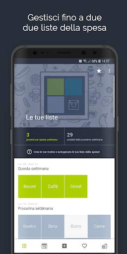 Weekly - Meal planner and shop screenshot 1