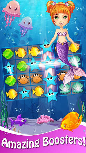 Fish Fantasy Match 3 Free Game screenshot 4