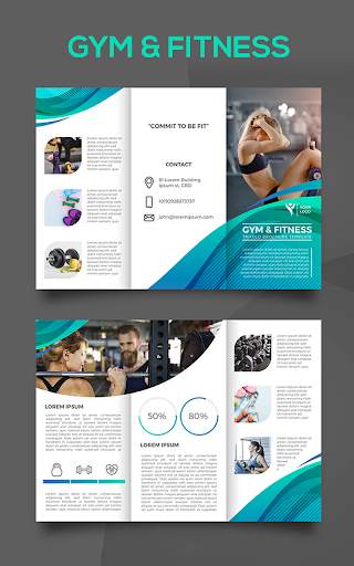 Brochure Maker, Pamphlets, Infographic Designer screenshot 4