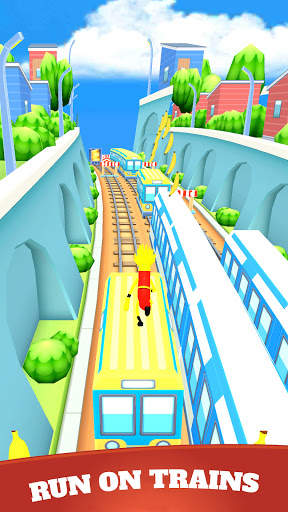 Subway Banana Dash: Surf of he screenshot 4
