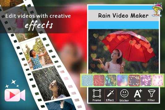 Rain Video Maker screenshot 3