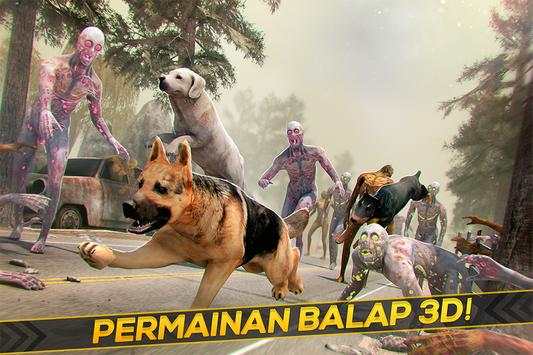 Anjing Zombie Simulator Gratis screenshot 1
