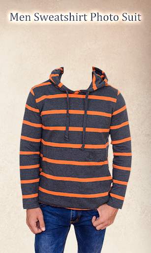Men Sweatshirt Photo Suit 5 تصوير الشاشة