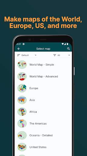 MapChart screenshot 2
