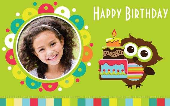 Happy Birthday Photo Frame screenshot 2
