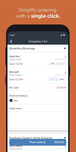 Backbar screenshot 3