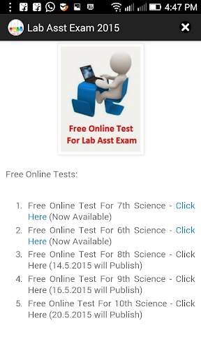 LabAsst Exam 2015 screenshot 3