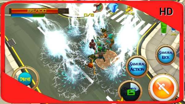 The Samurai vs Zombie screenshot 1