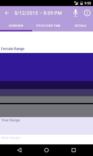 Voice Pitch Analyzer screenshot 2