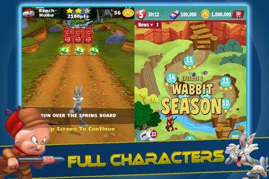 Bunny Rabbit: Dash Toons Run screenshot 3