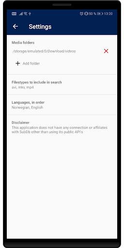 Subtitle Finder - SubFinder screenshot 5