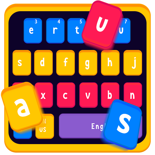 Colorful Magic Cubes Keyboard Theme icon