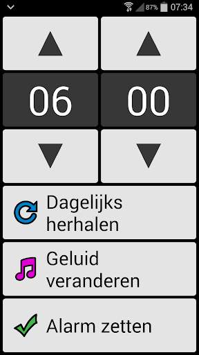 BIG Alarm screenshot 2