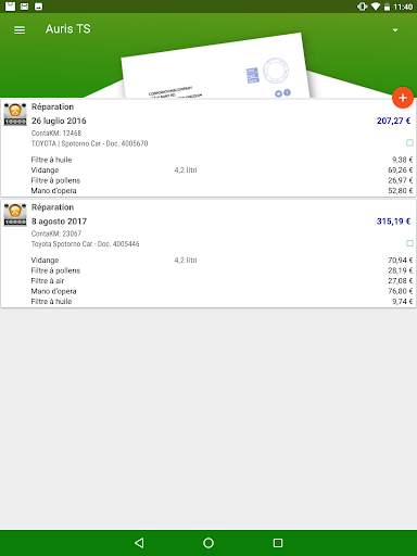 MyFuelLog2 - Gestion de véhicules screenshot 15