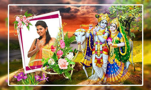 Radha Krishna Photo Frames скриншот 3