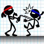 Stickman Fighters Warrior icon